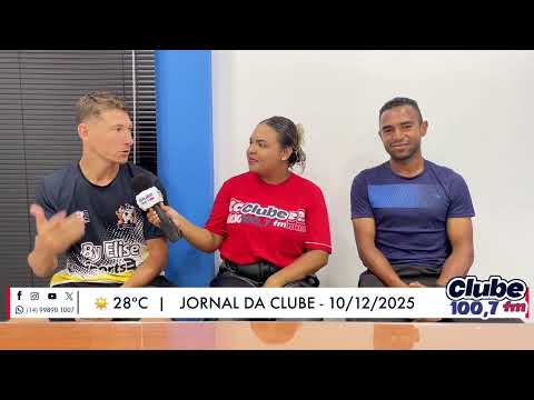 Jornal da Clube - 10/12/2025 - Edição do Almoço