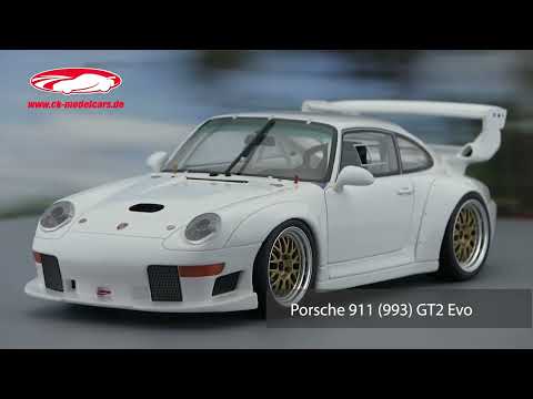 GT-SPIRIT 1:18 Porsche 911 (993) GT2 Evo year 1995 Grand Prix