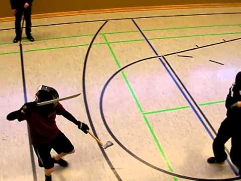 Machete'n Axe vs Katana Sparring