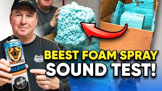 I Tested BEEST Spray Foam For Soundproofing. How Well Did it Work?