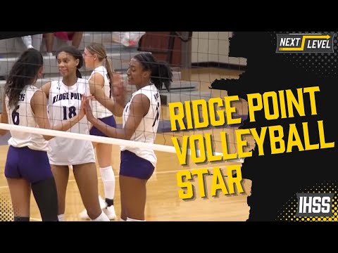 Jayden Robinson Dominates Volleyball Court for Ridge Point
