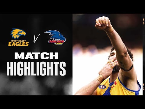 West Coast Eagles v Adelaide Crows Highlights | Round 21, 2022 | AFL