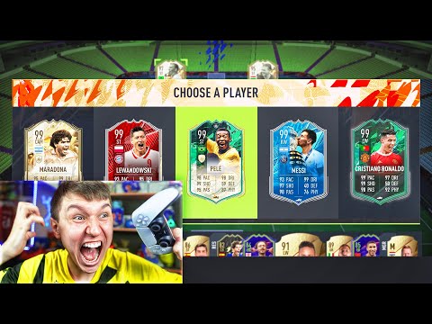 99 RATED!! - RAREST CARD EVER IN A 195 FUT DRAFT!! (FIFA 22)