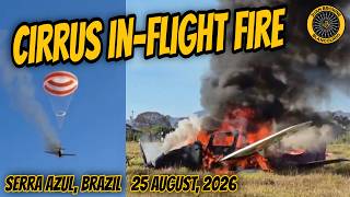 Cirrus Inflight Fire CAPS Deployment