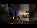 Drie gewonden bij brand in Rotterdam-Noord