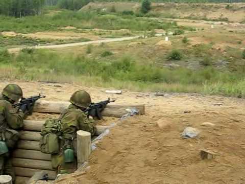 Finnish Army basic training: defensive position 2
