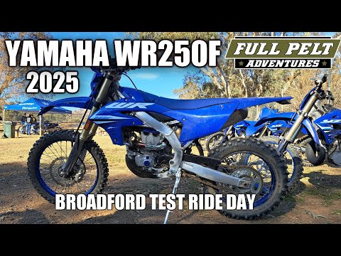 YAMAHA 2025 WR250F Test Ride