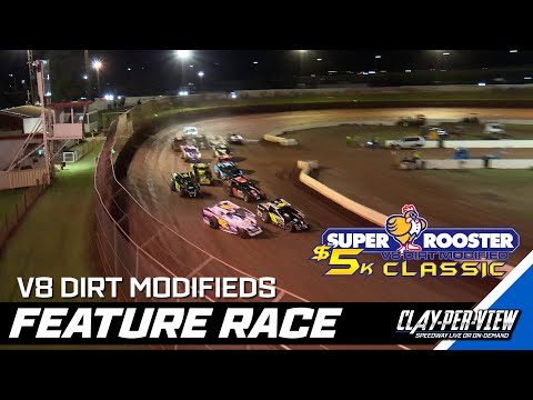 V8 Dirt Modifieds | Super Rooster Classic - Toowoomba - 22nd Nov 2025 | Clay-Per-View