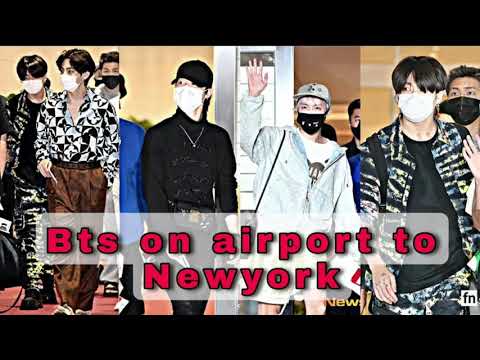[210918] BTS On Airport After two years to Newyork
