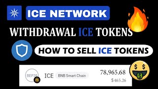 How To Sell ICE Tokens | Withdrawal ICE Tokens | ICE Tokens ~ USDT | Trust Wallet | PancakeSwap