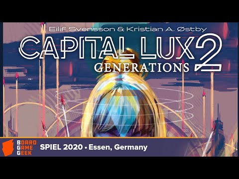 Capital Lux 2 — game preview at SPIEL.digital 2020