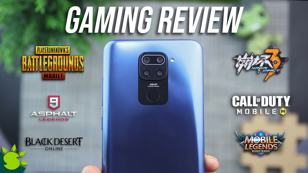REDMI NOTE 9 GAMING REVIEW @ MAX GRAPHIC SET-UP, BATTERY TEST, HEATING, etc.