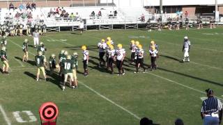 preview picture of video 'Emmitt Herring #20 TD pass to Dijon Kenan #84- Charity Middle School vs North Duplin  10/28/09'