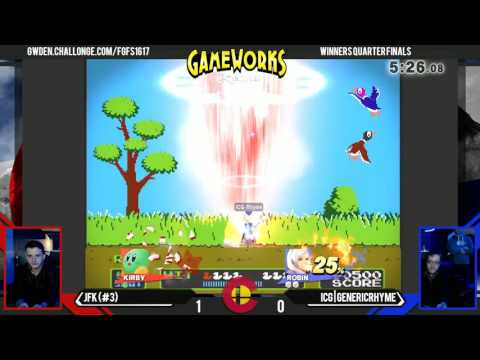 JFK (Yoshi, Kirby) Vs. ICG | GenericRhyme (Robin) - WQF