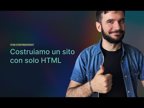 Creiamo un sito accettisibile con HTML | Lezione 13 (FINE)