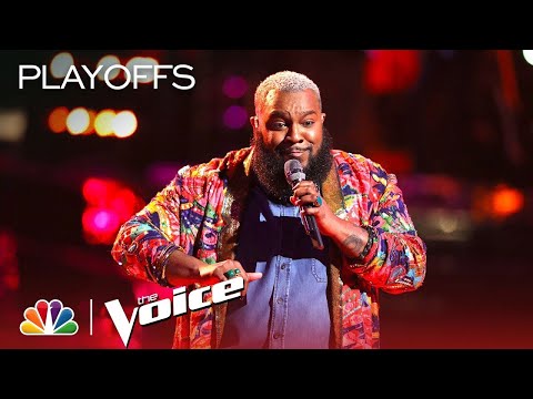 The Voice 2018 Live Playoffs Top 24 - Patrique Fortson: "Ain't Nobody"