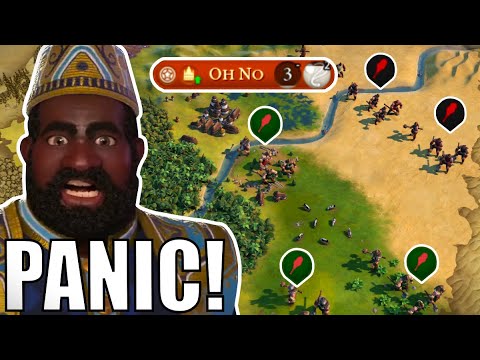 Civ 6 | PANIC! The WORST Start Of A Game In Months? HELP! – (#1 Deity Mali Civilization VI)