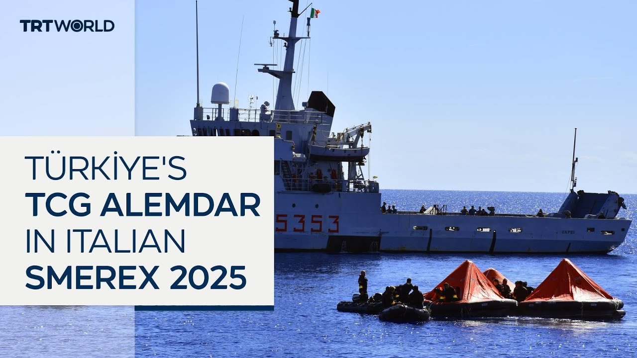 Turkish rescue ship participates in Italian Smerex 2025 exercises