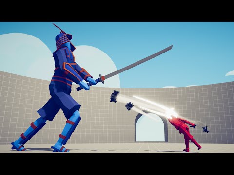 NINJA GOD vs EVERY BOSS UNIT - Totally Accurate Battle Simulator TABS