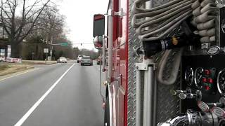 preview picture of video 'Chief 2 ,Engine 23, and Squad 2 Responding to a MVA'
