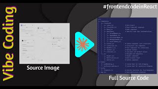 From Widget UI to Full React Code (VibeCoding with Cloude AI)