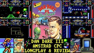 [AMSTRAD CPC] Dan Dare III (The Escape) - Longplay & Review