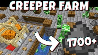 Creeper Farm - No Cats, No Redstone - Shulkercraft
