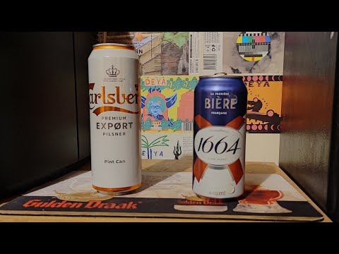 Big Lager Championship   Round 1   Kronenbourg 1664 vs Carlsberg Export