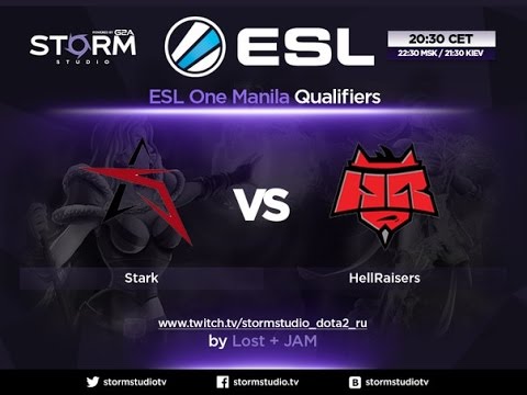 HellRaisers vs STARK, game 2 | ESL One Manila EU Qualifier