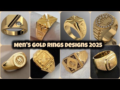 Gold Rings Designs for Men | Latest Gold Ring Designs 2025