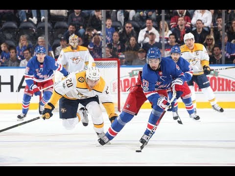 Nashville Predators vs New York Rangers - October 21, 2017 | Game Highlights | NHL 2017/18