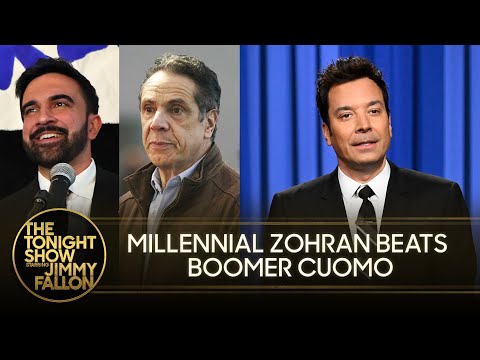 Zohran Mamdani's Mayoral Upset Over Andrew Cuomo Signals Desire for Change | The Tonight Show