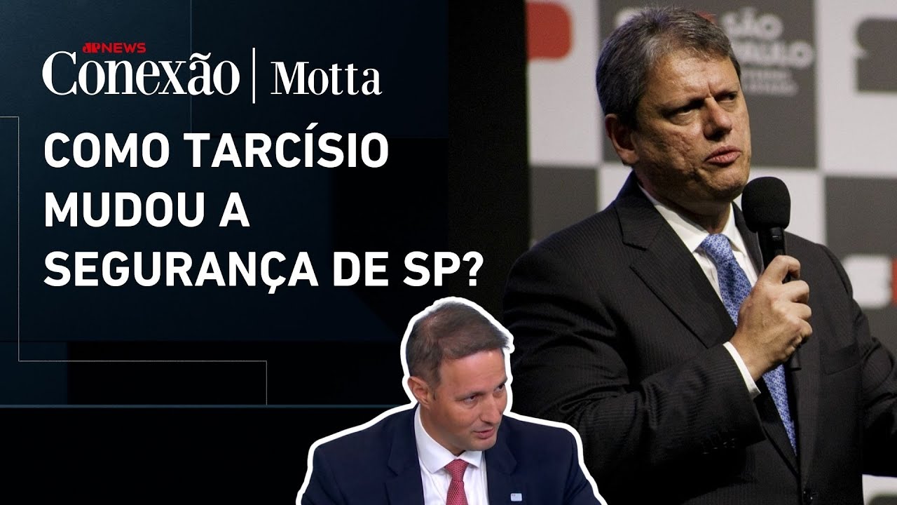 Derrite: "São Paulo estava caminhando para problema que vive o RJ" | CONEXÃO MOTTA