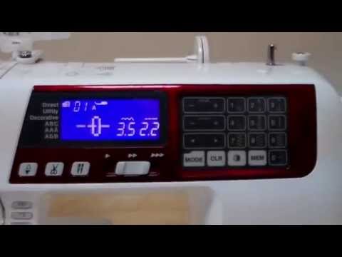 Ознайомлювальне відео на прикладі попередньої моделі JANOME 608 QDC