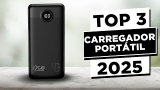????TOP 3 Melhores CARREGADOR PORTÁTIL Custo Benefício | Qual Power Bank Comprar em 2025?