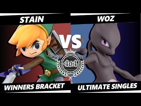 4o4 Smash Night 65 - Stain (Toon Link) vs GUMP2| Woz (Mewtwo) - Winners Round 3