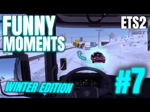 Best IDIOTS on the road & Funny Moments! | ETS2MP - #7