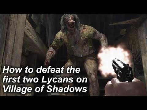 Resident Evil Village: How to deal with the first two Lycans (Village of Shadow)