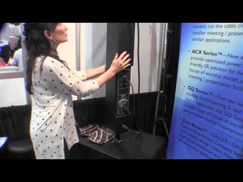 Grund Audio Gala Series Line Array from Infocomm2014: By John Young of the Disc Jockey News