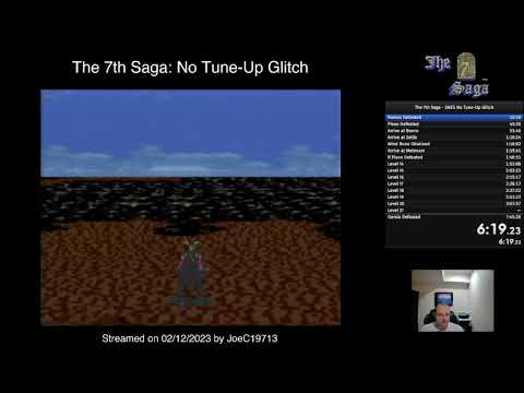 The 7th Saga Speedrun with Lejes, No Tune-Up Glitch, 8h 14m 27s