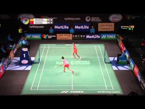 Badminton 2015 | Carolina Marin vs Wang Shixian