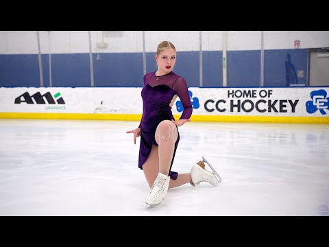 “Power”, Diana Muzyk skates her 2025 Junior Solo Free Dance to Elliott Wheeler