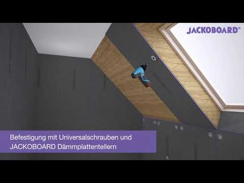 JACKOBOARD Plano - Die Bauplatte für Wandanwendungen auf unterschiedlichen Untergründen