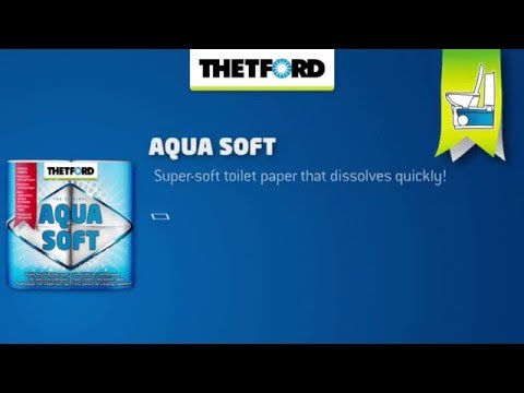 Thetford Aqua Soft toiletpaper - Say goodbye to clogging