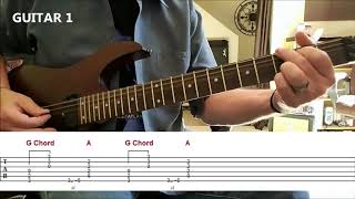 PANIC IN DETROIT  Guitar Lesson - How To Play Panic In Detroit By David Bowie