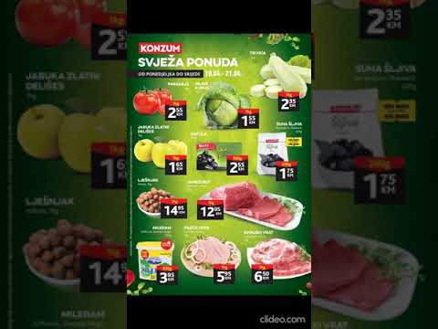 eKatalozi.com - ⭐ KONZUM Katalog - Svježa ponuda ✅  19.4.-21.4.2021.