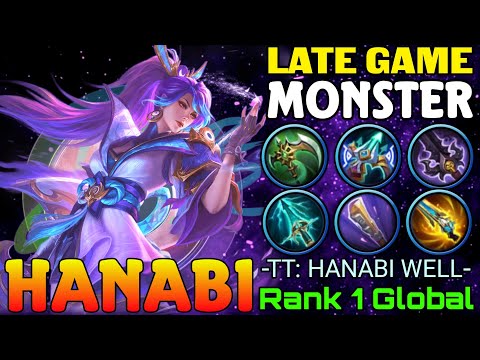 Hanabi Late Game Monster - Top 1 Global Hanabi by -TT: HANABI WELL- - Mobile Legends