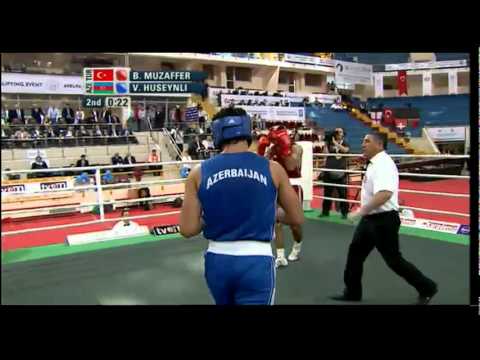 Light Heavy (81kg) Final - Muzaffer (TUR) vs Huseynli (AZE) - 2012 European Olympic Qualifying Event