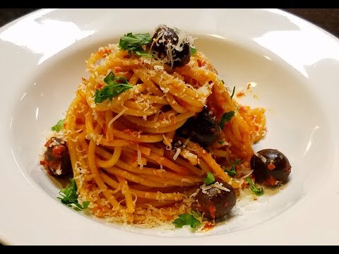 Spaghetti alla Puttanesca 🍅🍝🍽🥂