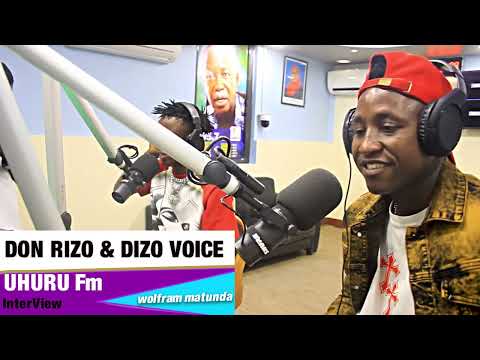 Interview ya DON RIZO & DIZO VOICE  Ndani ya UHURU FM